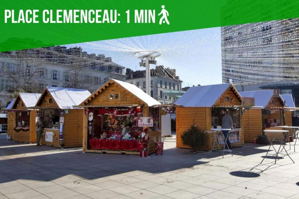 Le Gambetta T2 Cosy Hypercentre Wifi Fibre Avec Parking Lägenhet Pau Exteriör bild